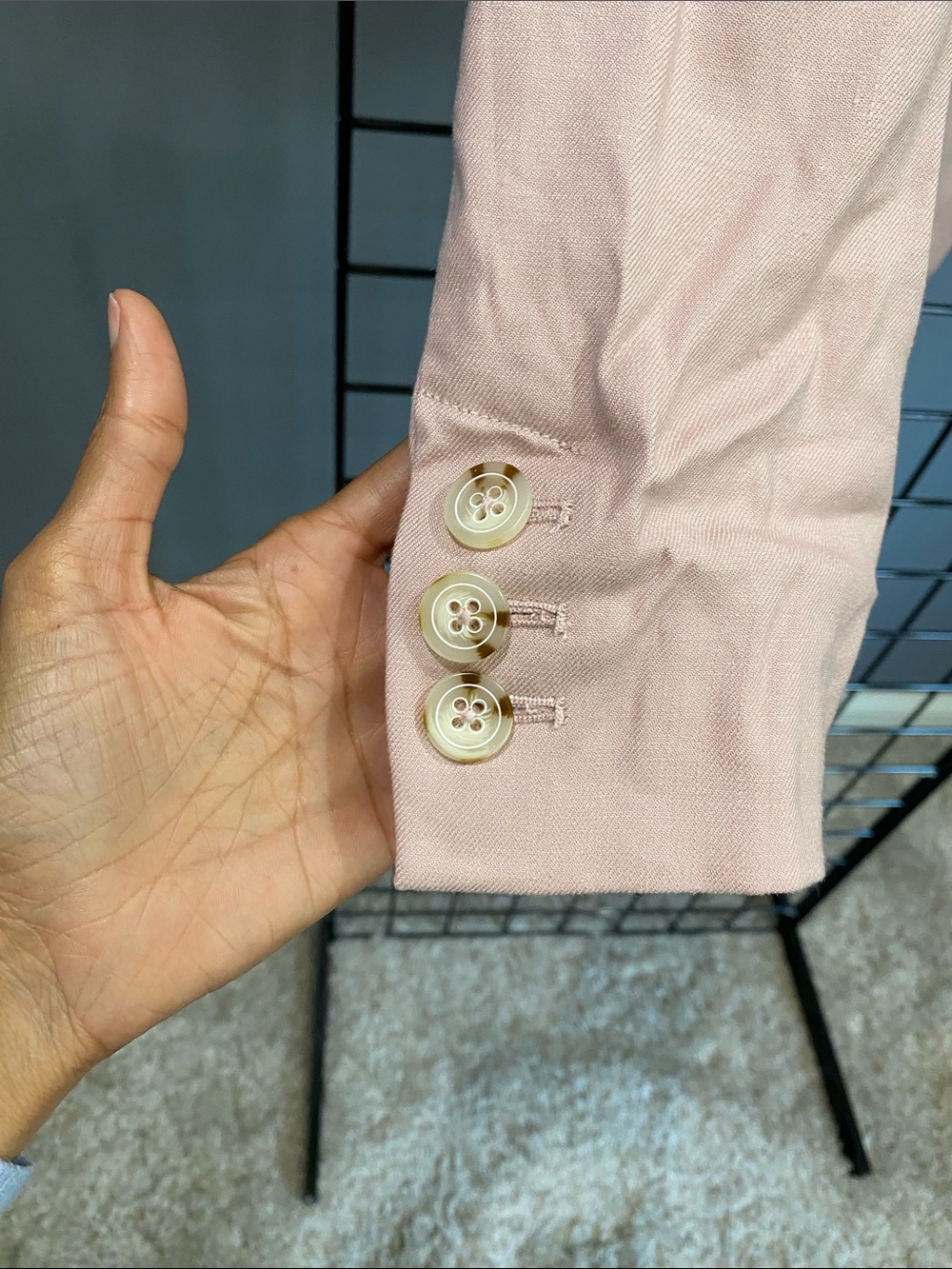 Anthropologie Linen blazer - Picture 7 of 8